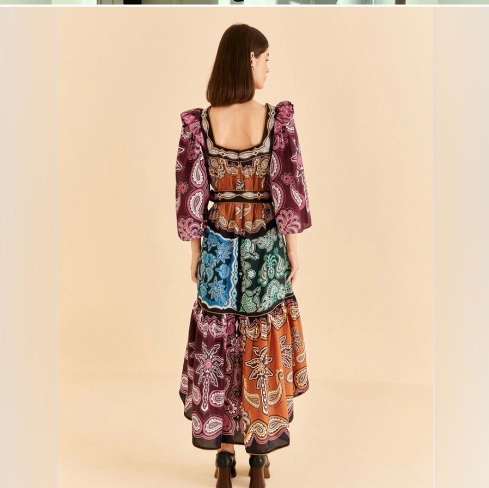 Farm Rio Beaded Mermaid Mididress - Picture 6 of 10